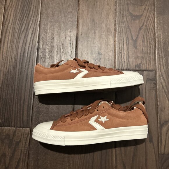 Converse Star Player 76 Ox Sneakers Men's Size 10.5 In a Nutshell/ Egret A11534C - Picture 2 of 7